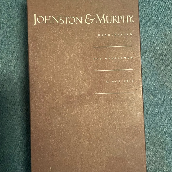 Johnston & Murphy Croc-Embossed Brown Tassel Loafers - Picture 2 of 5